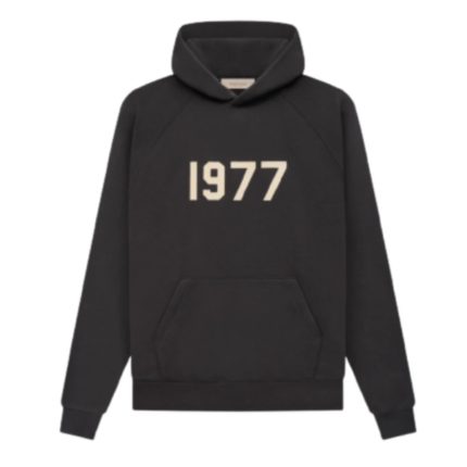 1977 Essentials Hoodie Black
