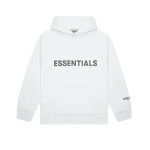 Black And White Essentials Hoodie