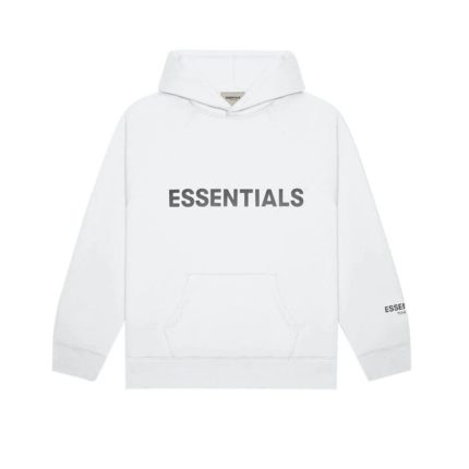 Black And White Essentials Hoodie
