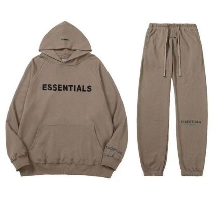 Brown Essentials Tracksuits