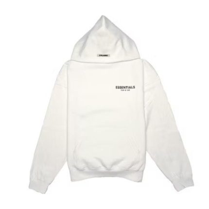 Essential White Hoodie