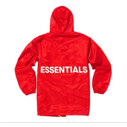 Essentials Coach Jacket Red