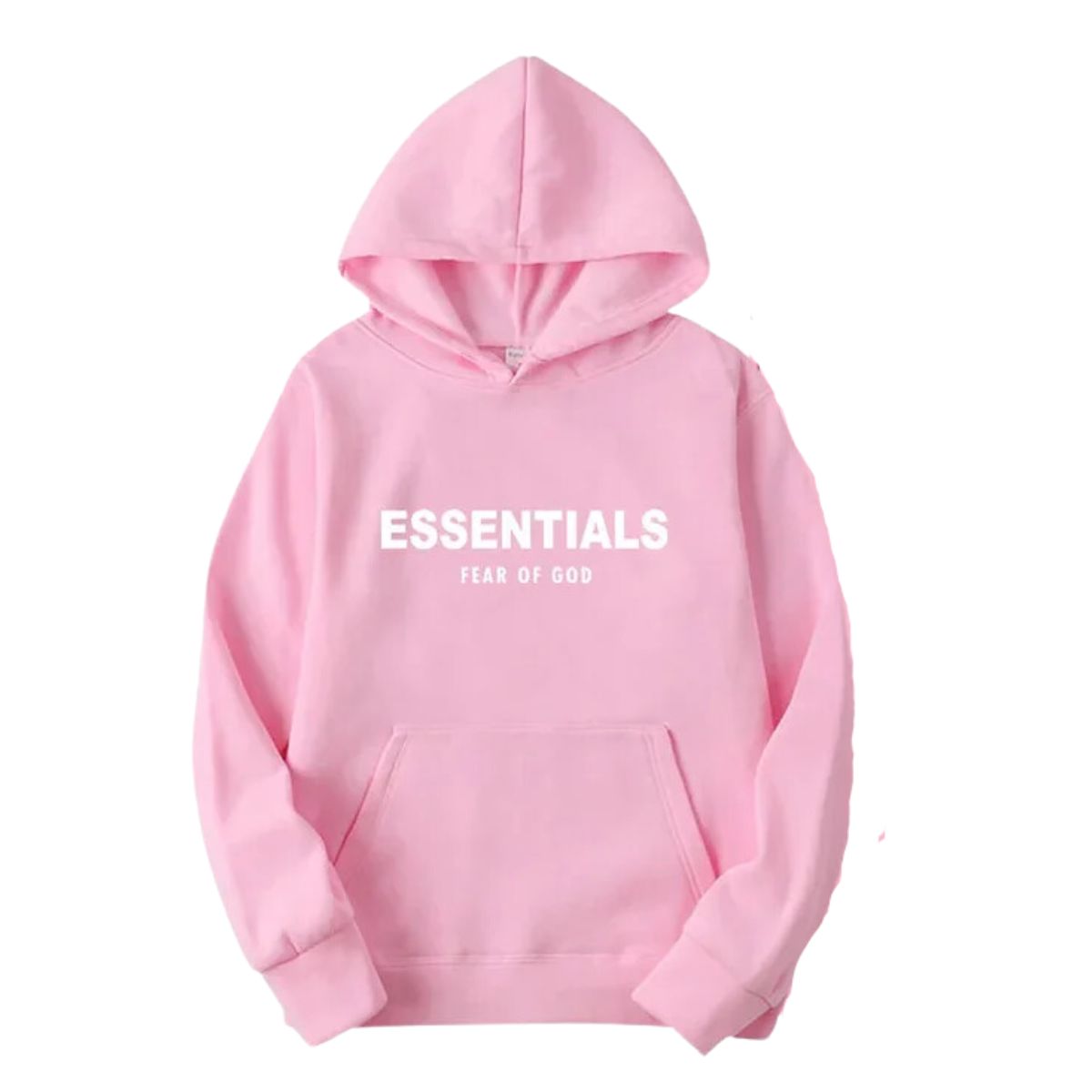 Essentials Fear Of God Pink Hoodie Essentials Fear Of God Pink Hoodie