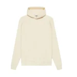 fear of god essentials hoodie white