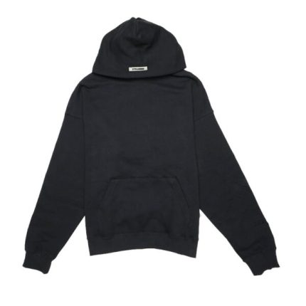 essential hoodie black