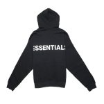 essential hoodie black