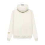fear of god essentials white hoodie