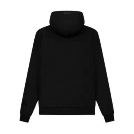 essentials hoodie black