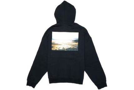 essentials black hoodie