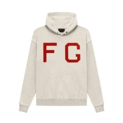 essentials fear of god hoodie white