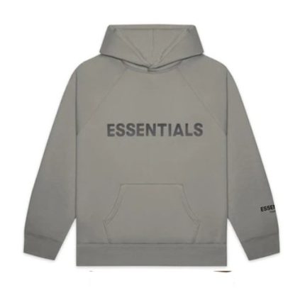 dark grey essentials hoodie