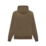 essentials fear of god hoodie brown