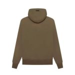 essentials fear of god hoodie brown