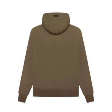 essentials fear of god hoodie brown