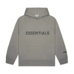 essentials hoodie grey fear of god
