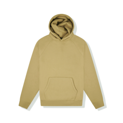 fear of god essentials hoodie beige