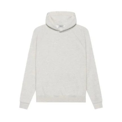 fear of god grey essentials hoodie